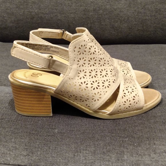 SO Other - SO Winifred Girls Slingback Mules Youth SZ 1